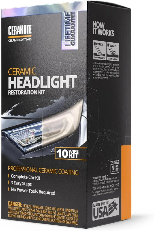 CERAKOTE Ceramic Headlight Restoration Kit
