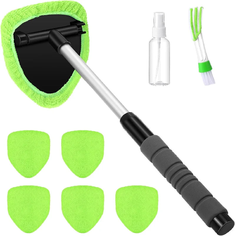 Baderke 8 Pcs Car Window Cleaner Kit