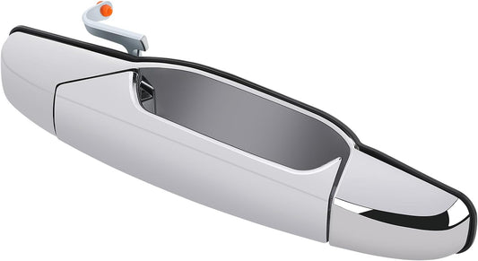 Exterior Chrome Door Handle, Front Passenger Side, Compatible with 2007-2014 Chevy Silverado Suburban Tahoe GMC Sierra Yukon Cadillac Escalade, Replace 22738722 84053436 80545