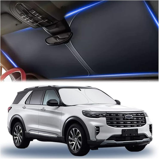 240T Windshield Sun Shade with Storage Bag