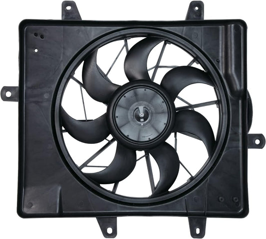 TYC 621240 Cooling Fan Assembly Compatible with 2006-2010 Chrysler Pt Cruiser