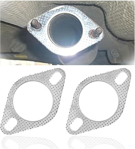 2PCS Exhaust Gasket for 2.5-Inch Exhaust Flange