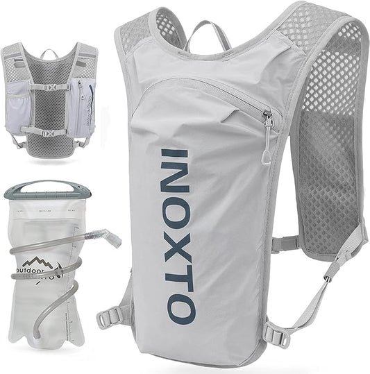 Running Hydration Vest BackpackLightweight Insulated Pack with Water Bladder Bag Daypack