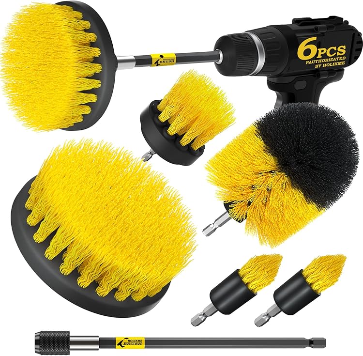 Holikme Drill Brush Power Scrubber Cleaning Kit