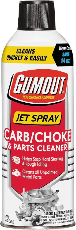 Gumout 800002231 Carb and Choke Cleaner Jet Spray - 14 oz.