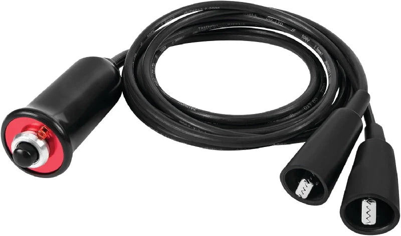Performance Tool W80586 Heavy Duty Remote Starter for Car and Truck Engines with Push-Button Switch and 5-ft Wire Leads