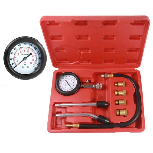 BETOOLL HW0130 8pcs Petrol Engine Cylinder Compression Tester Kit