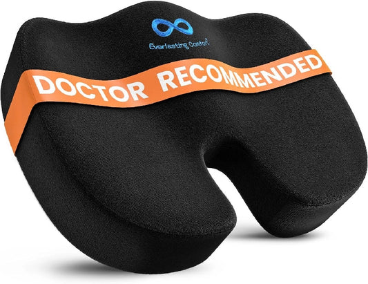 Everlasting Comfort Doctor Recommended Memory Foam Car Seat Cushions