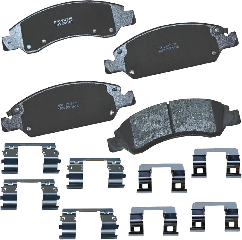 Bendix Premium SBC1363 Ceramic Front Brake Pads for select models of Cadillac Escalade