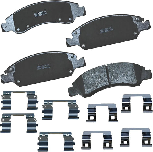 Bendix Premium SBC1363 Ceramic Front Brake Pads for select models of Cadillac Escalade