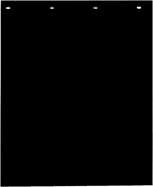 Super Durable Black Polymer Mudflaps 24x30 Inch