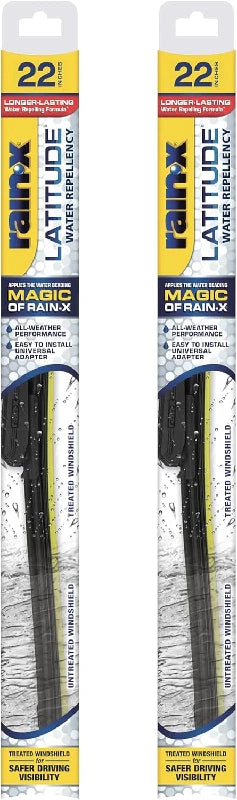 Rain-X Latitude 2-In-1 Water Repellent Wiper Blades