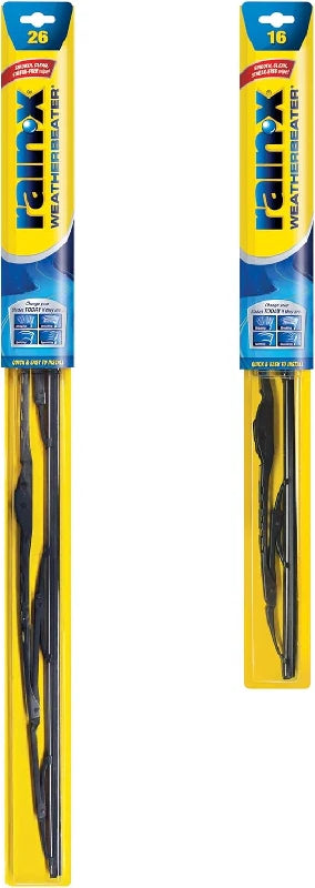 Rain-X 820147 WeatherBeater 26" and 16" Windshield Wiper Blades