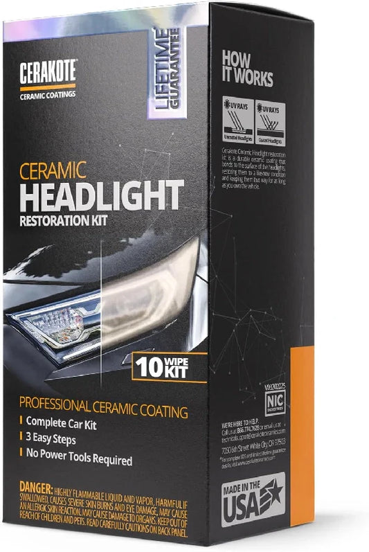 CERAKOTE Ceramic Headlight Restoration Kit