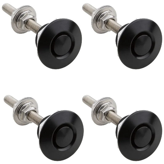 Pack of 4 Universal Aluminum Vehicle Hood Pins