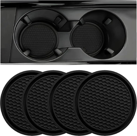 ZSDY Car Cup Coaster 4PCS Universal Auto Non-Slip Cup Holder