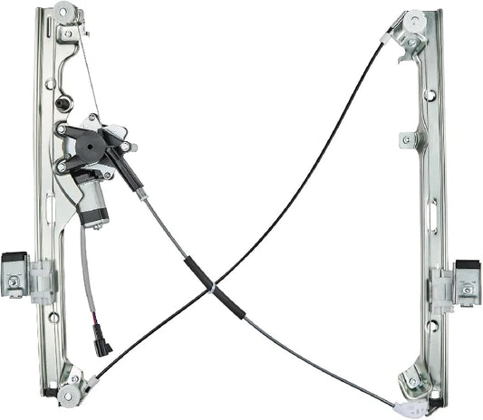 BDFHYK 741-644 Power Window Regulator with Motor Front Left Driver Side Compatible with Chevy Silverado