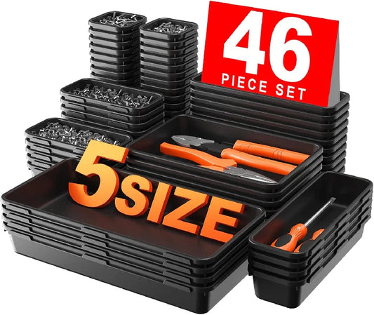 A-LUGEI Tool Box Organizer Tray Divider Set