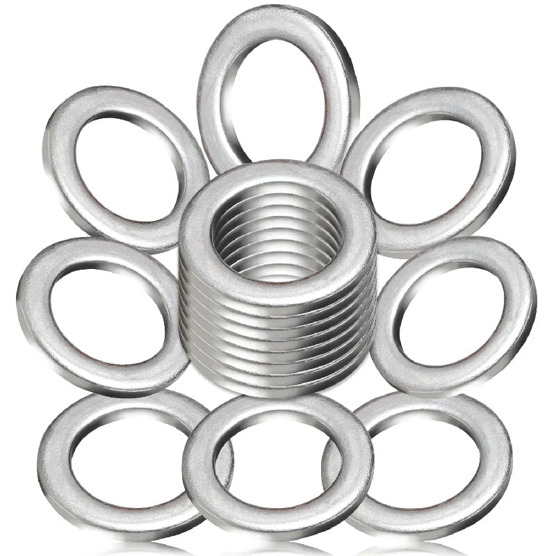 24-PCS Oil Drain Plug Gasket Washer